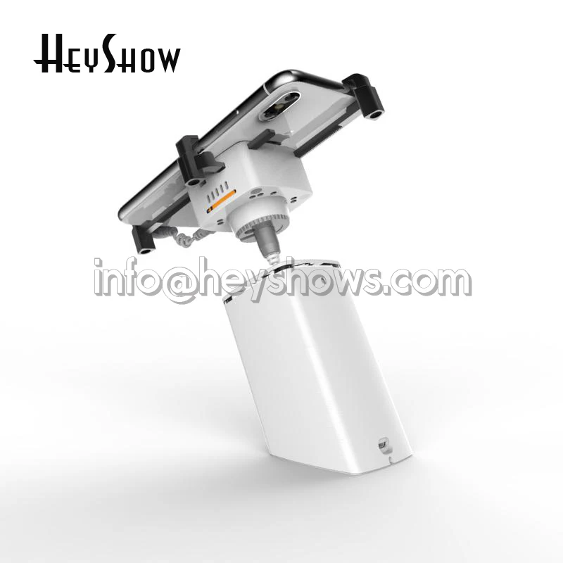 10 PCS Smartphone Security Stand iPhone Burglar Alarm Display System Cellphone Anti-Theft Charging For Phone/Tablet With 4 Claws