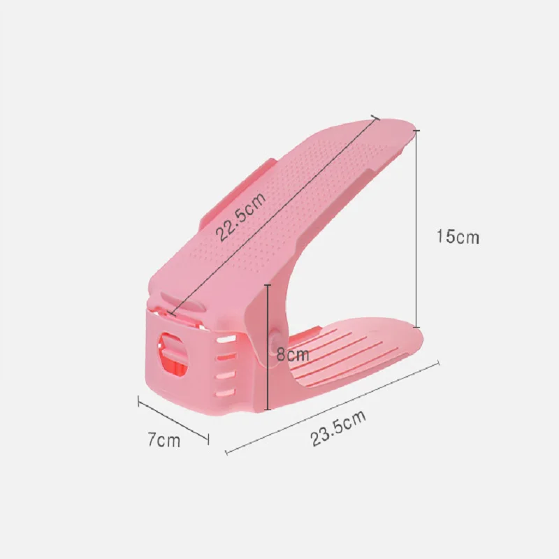 

1PC Shoe Rack Stand Closet Organizer Footwear Shoes Storage Space Saving Adjustable Shelf Home Bedroom Accessories