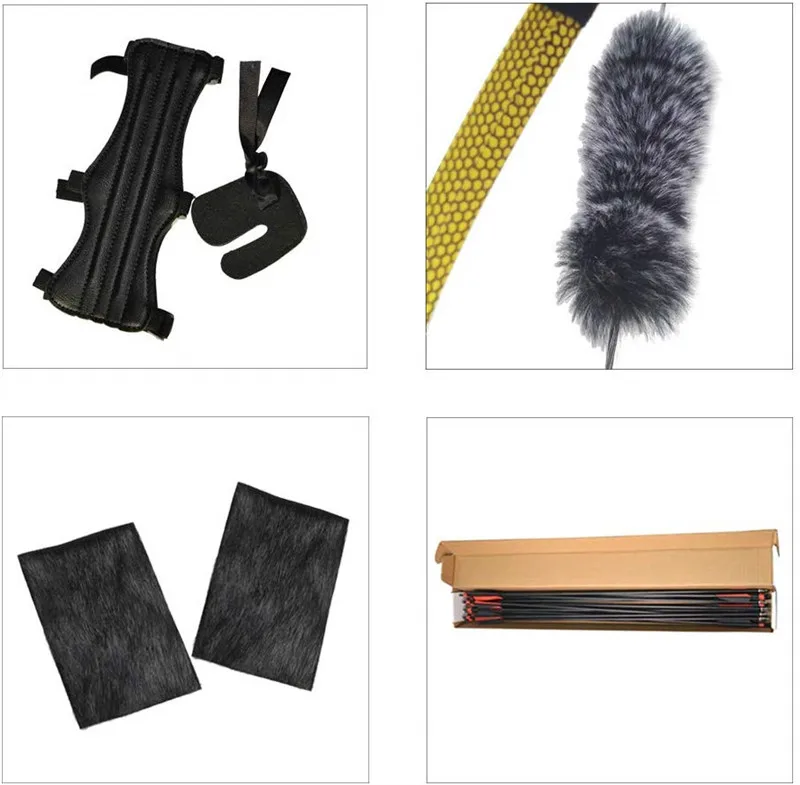 1 комплект стрела для стрельбы из лука позвоночник 500 углеродных стрел с веревкой