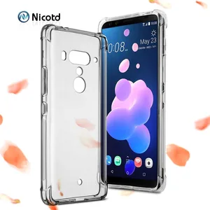 air cushion shockproof case for htc u12 plus life u11 eyes desire 12s silicone phone back cover for htc u play u ultra x10 cases free global shipping
