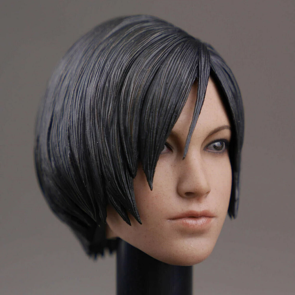 Скульптурная модель головы девушки Ada Wong подходит для 12-дюймовой женской фигуры PH