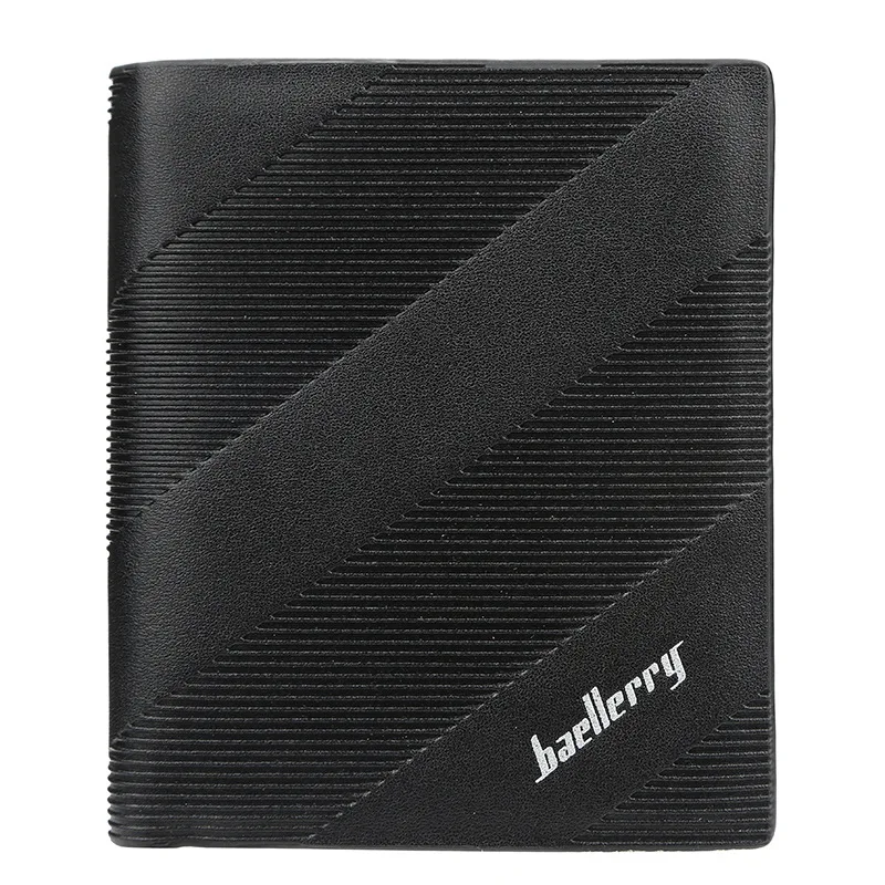 Новинка Мужской многофункциональный короткий кошелек модный горизонтальный для