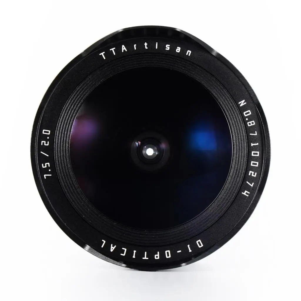 Объектив TTArtisan 7 5 мм F2 рыбий глаз с большой диафрагмой для камер SONY E FUJI X Canon M EOS R Nikon