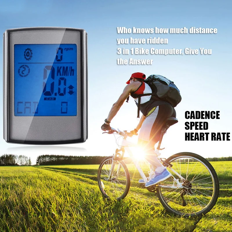 

Professional Multi-Function Waterproof Wireless Computer Stopwatch Computer Rhythm And Speeeter Heart Rate Monitor