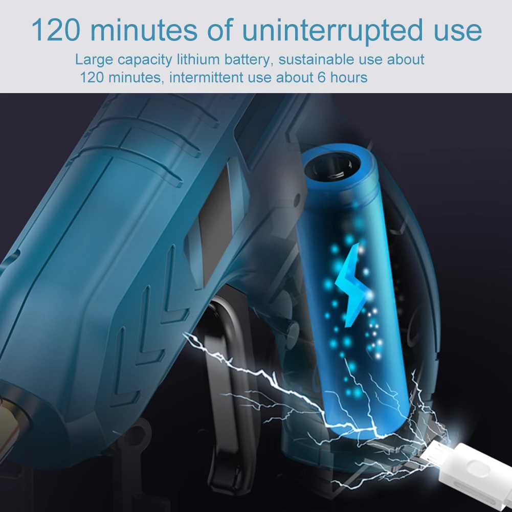 

3.6V Beginners Hot Glue Pistol Safety DIY For Kids With Sticks Hand Craft Cordless Multifunction Portable USB Rechargeable