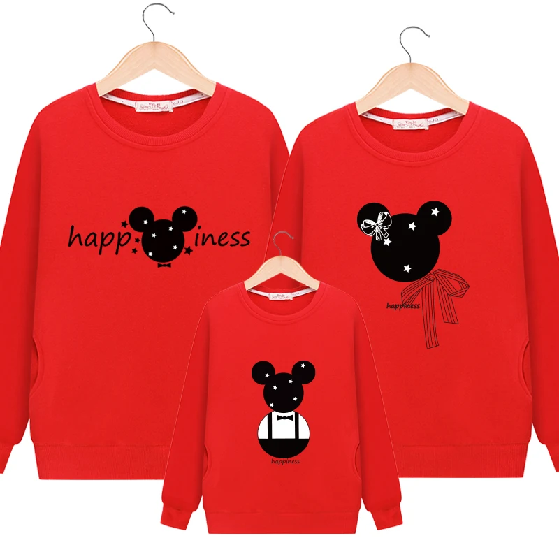 Рождественская одежда для всей семьи с принтом мамы и дочки папы ребенка