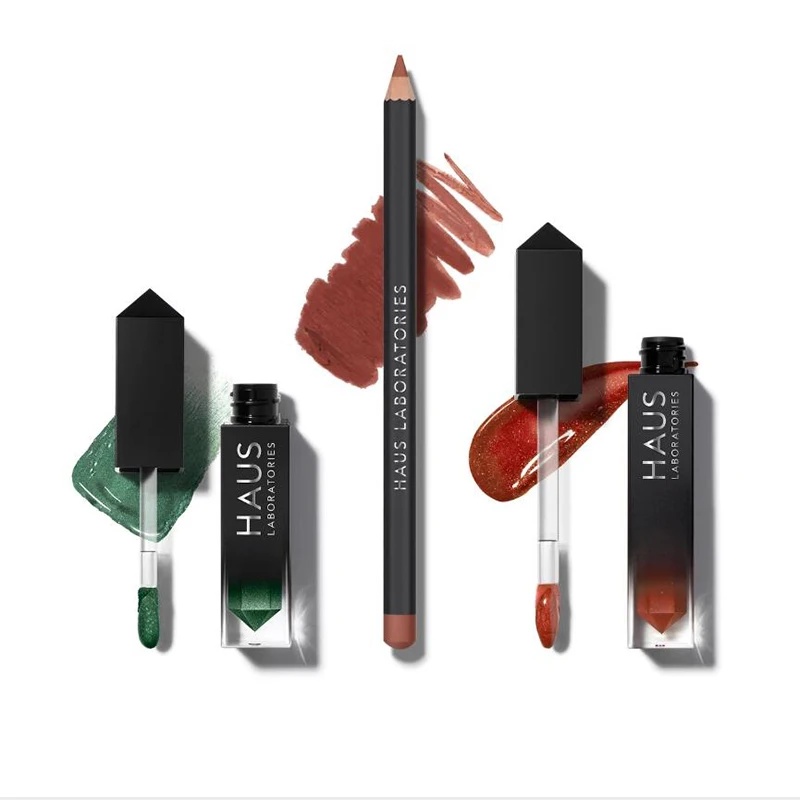 Beauty by Lady Gaga мерцающий блеск для губ Ограниченная серия Рождественский эксклюзивный LE RIOT блеск для губ HAUS LABORATORIES праздничный набор