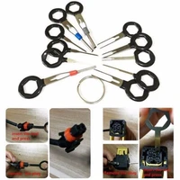 76pcs auto wire retractor automotive plug wire terminal remove tool key pin car electrical wire crimp connector extractor kit