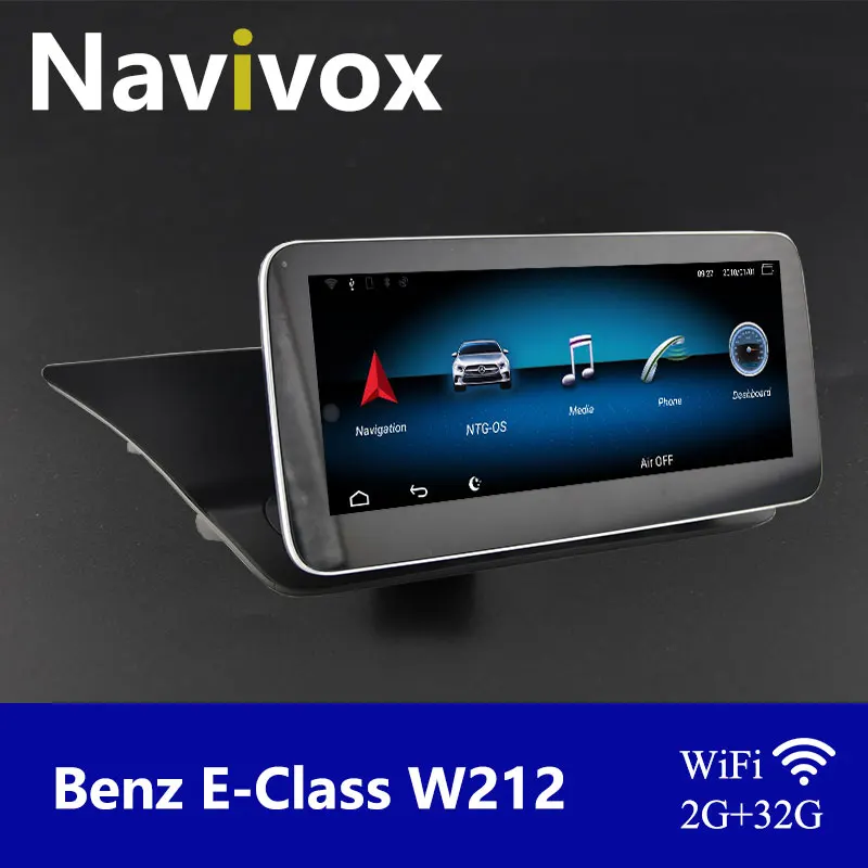 

Автомобильный радиоплеер Navivox с IPS экраном для Mercedes Benz E-Class W212, E200, E230, E260, E300, 2009-2015, SWC, Wi-Fi, GPS-навигация