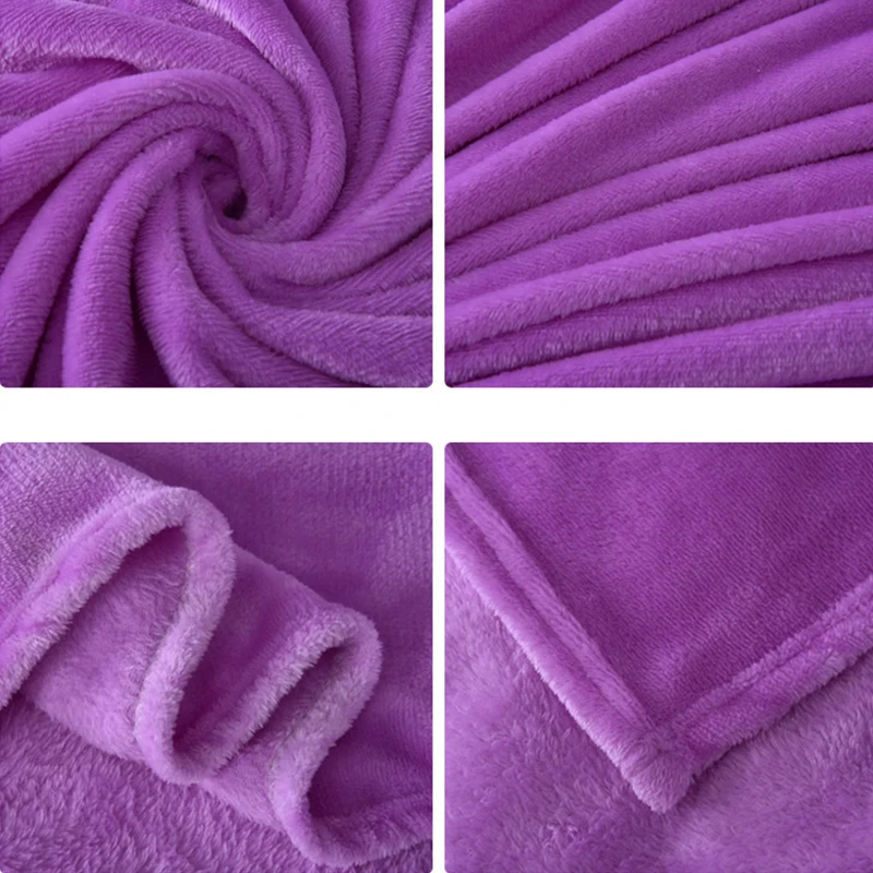 

70x100cm Blanket Swaddling Wrap Toddler Blankets Coral Fleece Single Warm Student Office Winter Cover Leg Nap Bedding Blanket