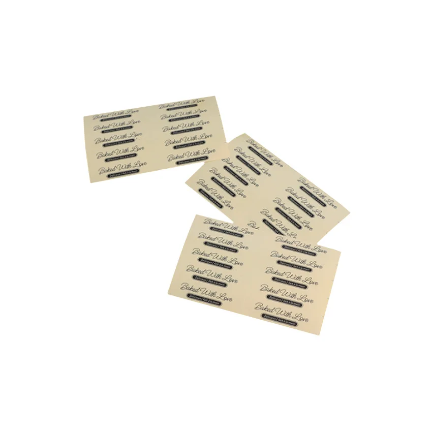 1000 шт./лот наклейка на чашки для мороженого логотип белый прозрачный Круглый