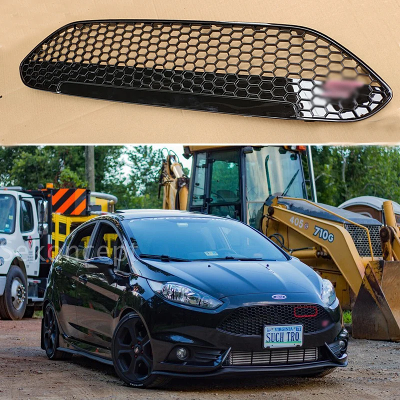 Для Ford Fiesta 3 MK7 решетка крышки гоночных грилей воздухозаборник экстерио Глянцевая