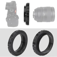 t2 adapter 1 25 metal for canon nikon sony nex lenses and telescope camera astronomical lens
