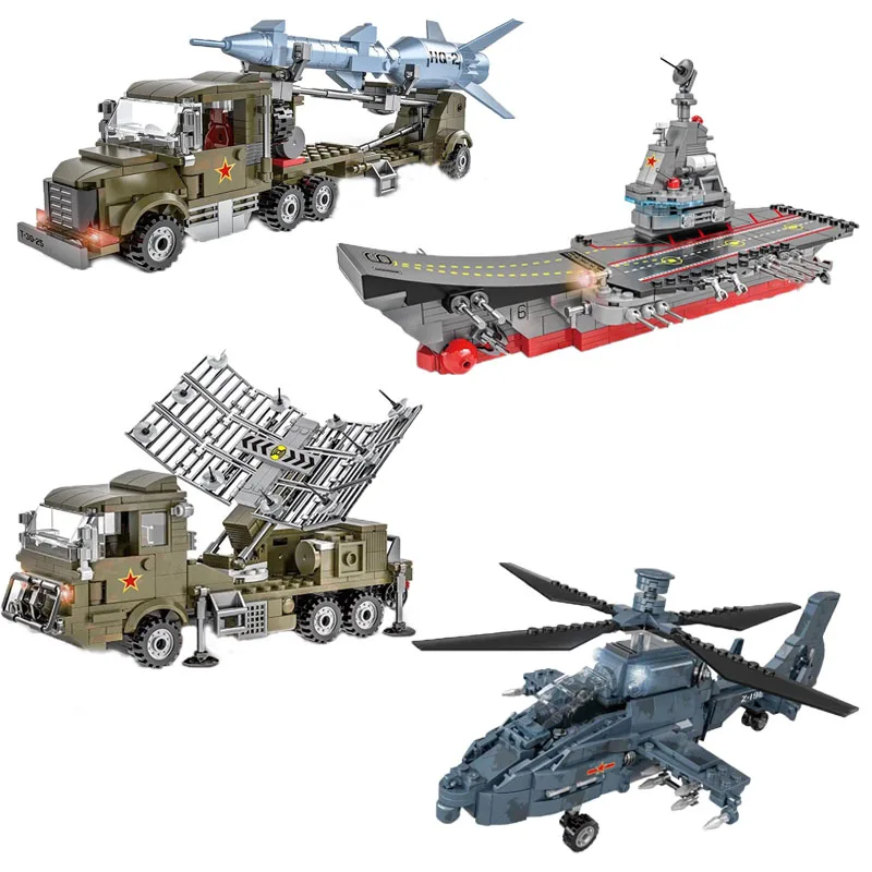 

Военный Радиоуправляемый автомобиль, военный вертолет, строительные блоки, радар, автомобиль, кубики, игрушки для детей, подарки