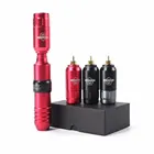 Портативный беспроводной блок Питания RCA для тату, мини-разъем для аккумулятора для тату, вращающийся тату-машинка, инструмент PMU