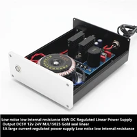 mjl15025 gold seal 5a large current regulated linear power adapter dc 5v 12v 19v 24v power supply 60w