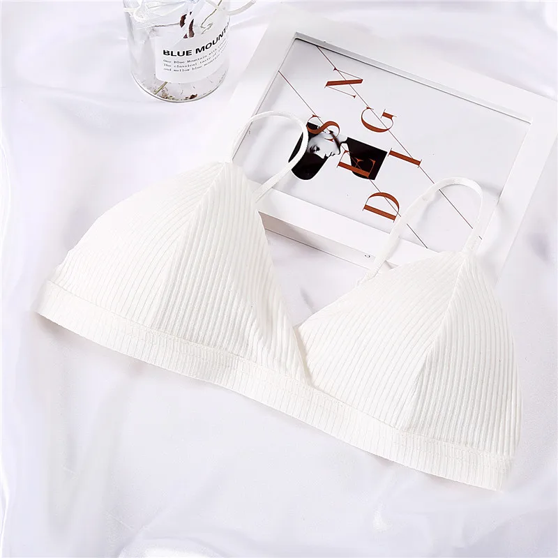 Style 1 White Сексуальный женский кружевной бюстгальтер без косточек, без косточек, удобный бюстгальтер, полная чашка, открытая спина, нижнее белье, модное женское нижнее белье без косточек - Цвет: Style 1 White