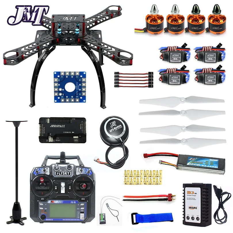 JMT DIY RC Drone Quadrocopter полный комплект RTF X4M380L рама APM 2 8 GPS TX|gps equipped cell phones|framed art set of 3framed