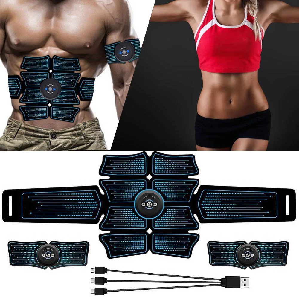 Электромагнитная стимуляция мышц брюшного пресса EMS Abs Домашний Тренажерный Зал