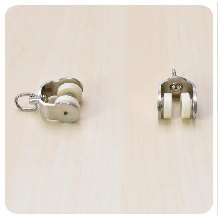 Straight rail pulley wheel hanging curtains curved track guide assembly word round the roll spool hooks | Обустройство дома