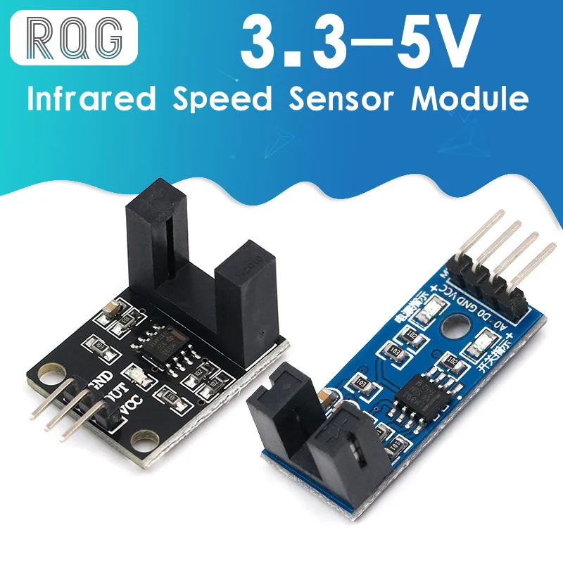4 контактный инфракрасный модуль датчика скорости для Arduino/51/AVR/PIC 3 в 5 бесплатная