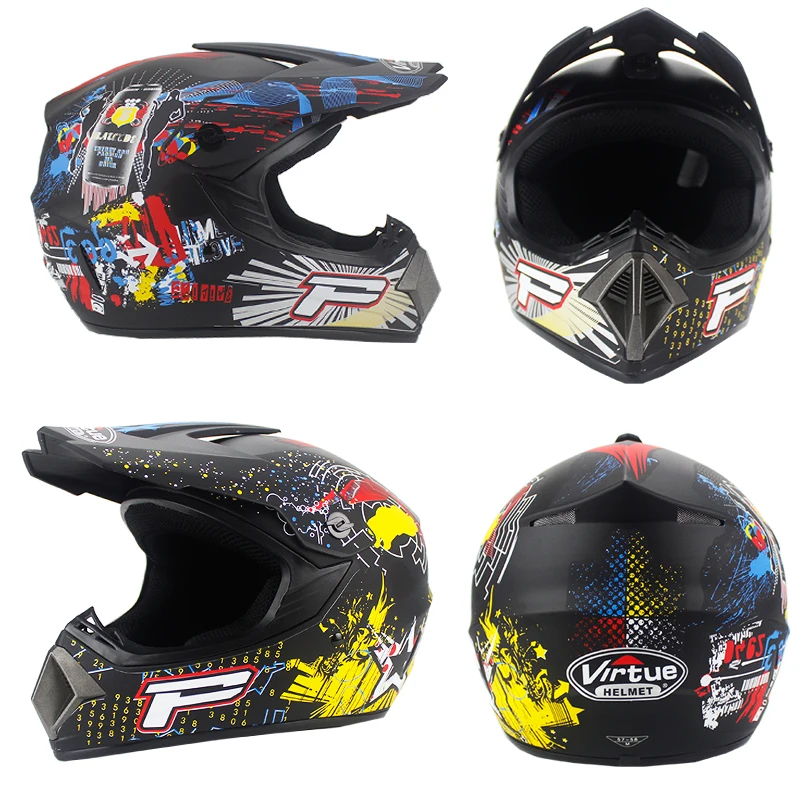 MSUEFKD Лидер продаж мотокросс шлем ATV мотоциклетный шлем Para Moto Casco внедорожные грязи Горные Шлем для езды на мотоцикле, в горошек