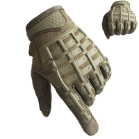 breathable camouflage tactical gloves men hard knuckle army military gear gloves full bicycle combat multicam camo mittens