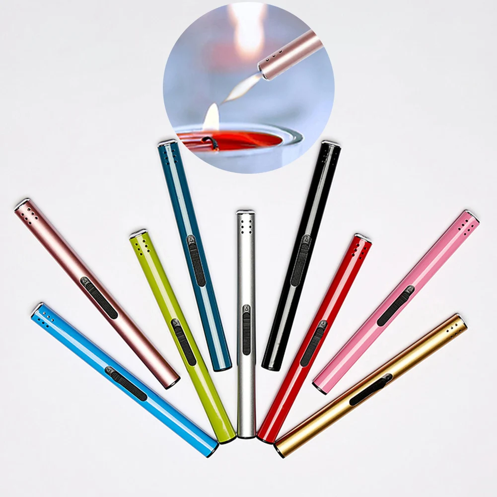 Металлическая уличная газовая горелка зажигалка для барбекю уголя бутафонарь