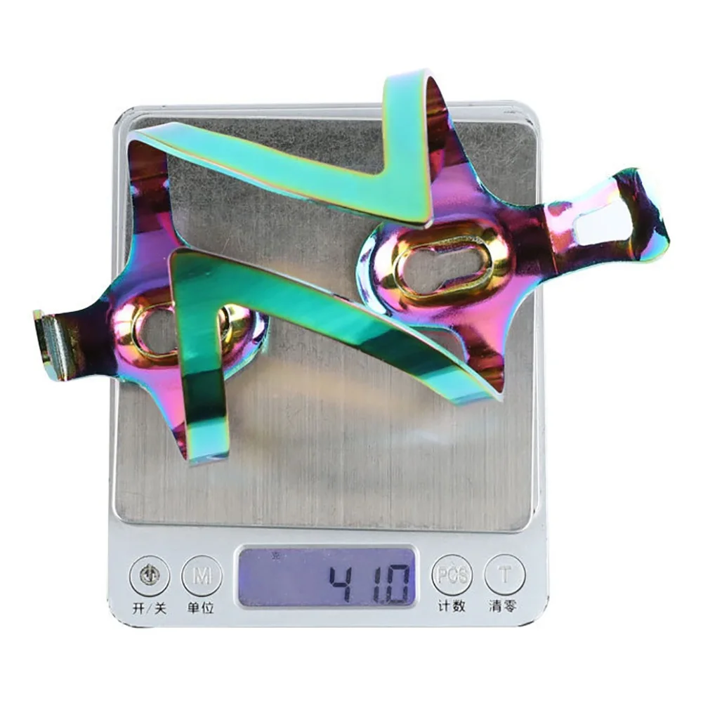 

Bicycle Bottle Holder Cycling Bike Aluminum Alloy Lightweight Drink Water Bottle Supporter Colorful Bracket Bicycle Accessories