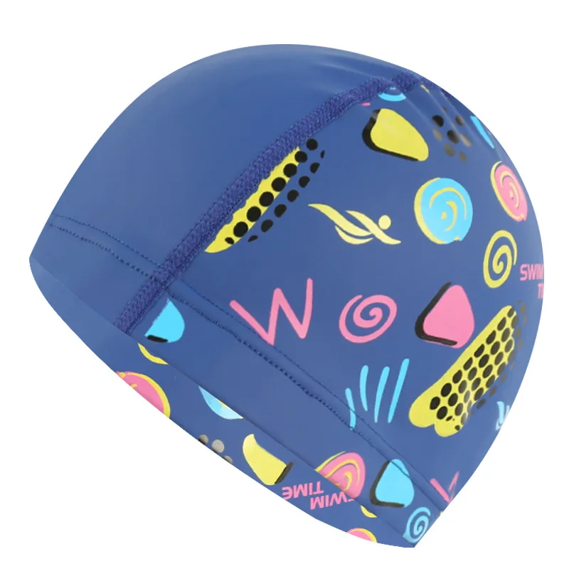 Шапочка для плавания ming, шапочка для плавания в бассейне, шапка для купания с ушами, защита длинных волос, водонепроницаемая, ПУ покрытие, тканевая крышка для воды, s для женщин, мужчин, взрослых