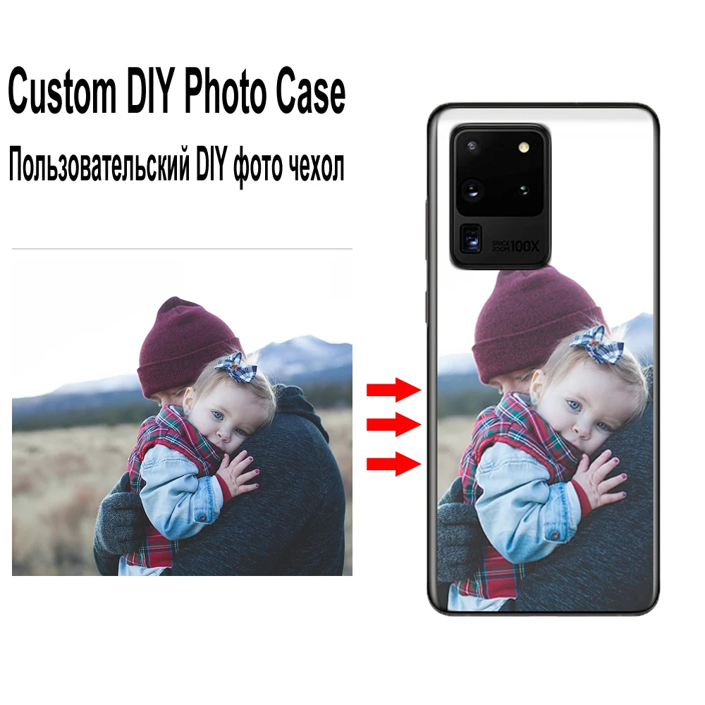 Индивидуальные изображения чехол для телефона samsung Galaxy S10 S9 S8 S7 S6 Edge Plus lite C10 C9 Pro Note