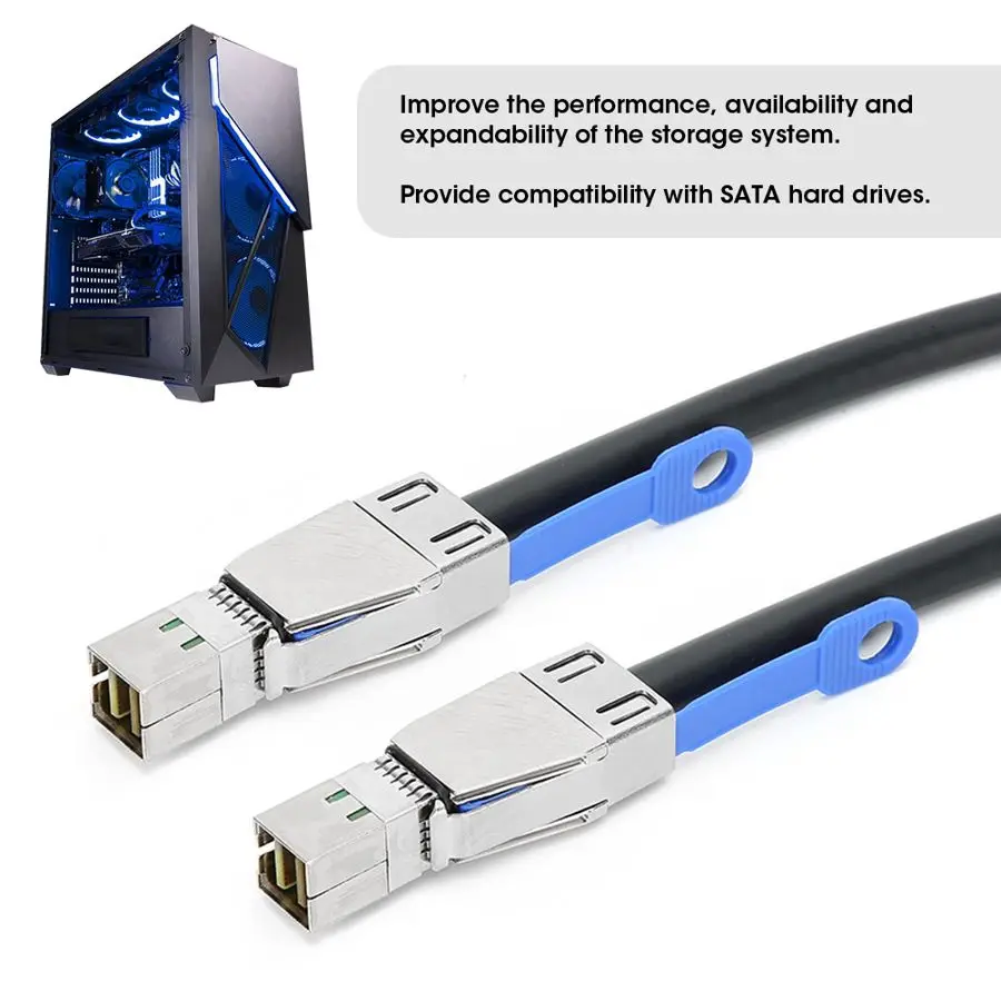 H0503 кабель для передачи данных чехол компьютера сервер SFF8644 к HD 8644 мини серийный