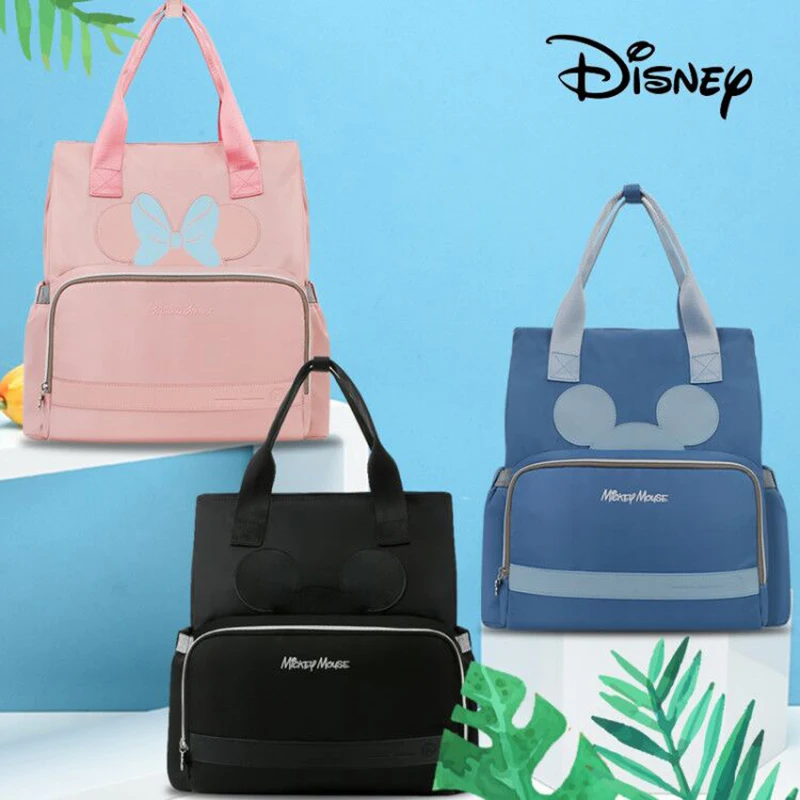 Disney Portable Diaper Bag Baby Bags For Mom Wet Bag Fashion Mummy Maternity Diaper Organizer High Capacity Nappy Bag For Travel