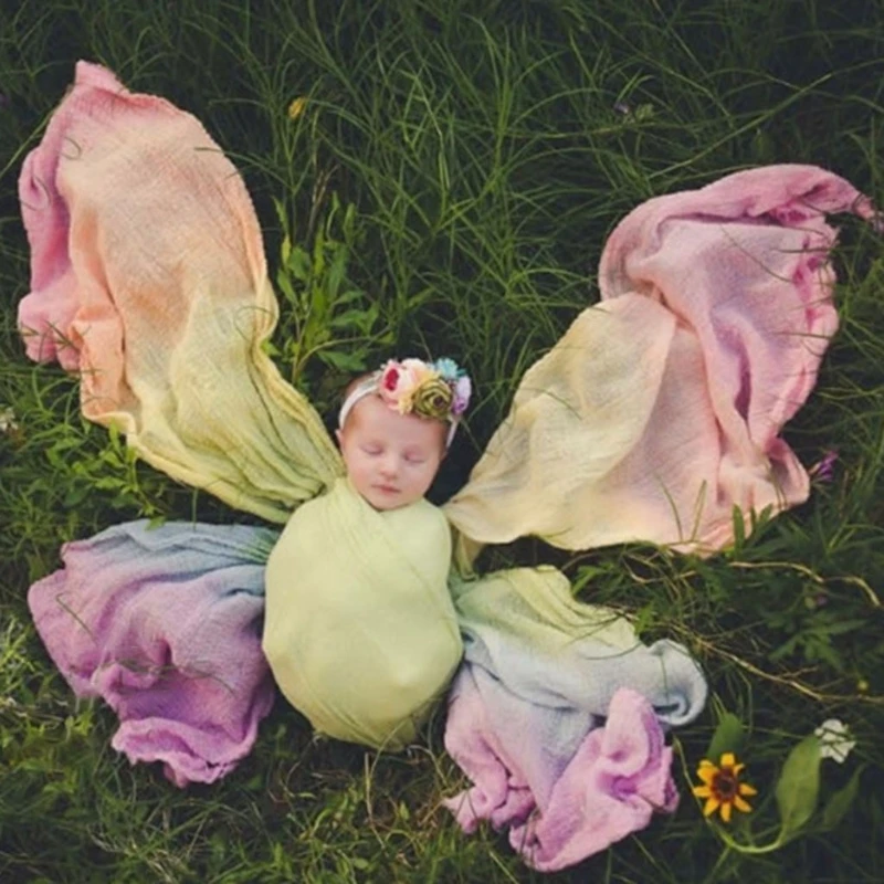

XXFE Newborn Photography Props Blanket Baby Swaddle Wrap Sleeping Bag Infants Photo Shooting Backdrop Accessories