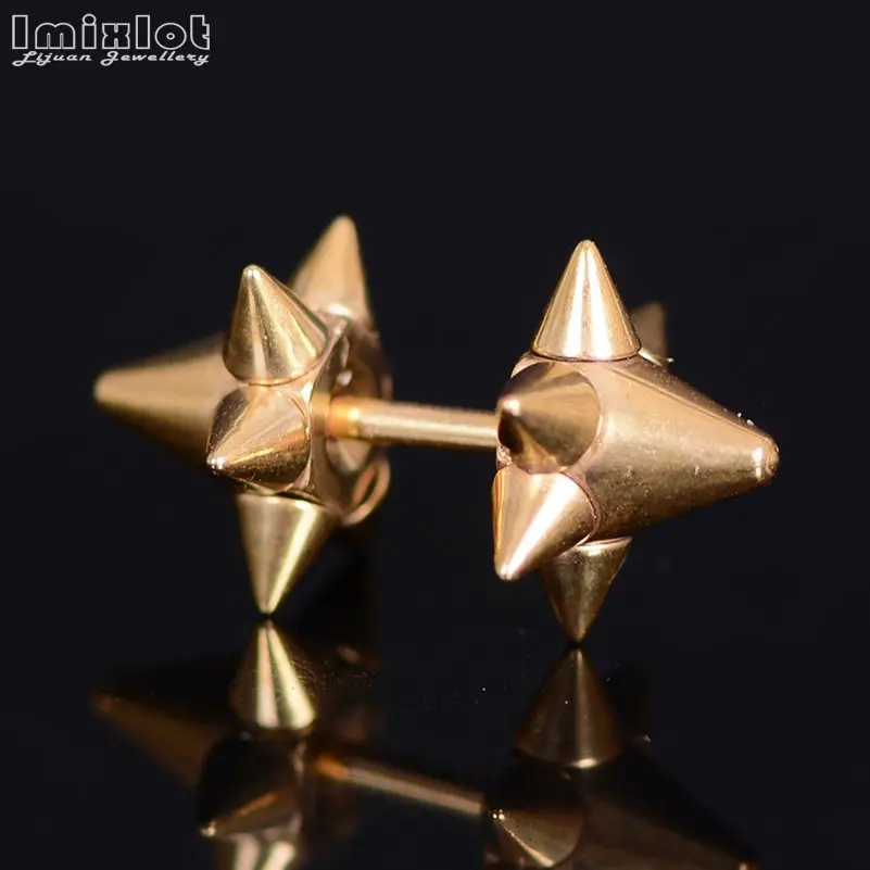 1 шт. заклепки нержавеющая сталь 16 г штанга для женщин золотые уши хрящи бар