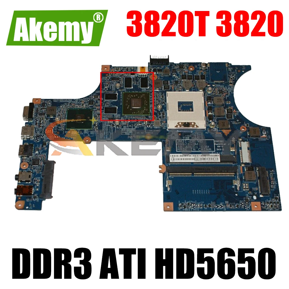 

AKEMY MBPV001001 Laptop Motherboard For acer aspire 3820T 3820 JM31-CP MB 09921-3 48.4HL01.031 HM55 DDR3 ATI HD5650 works