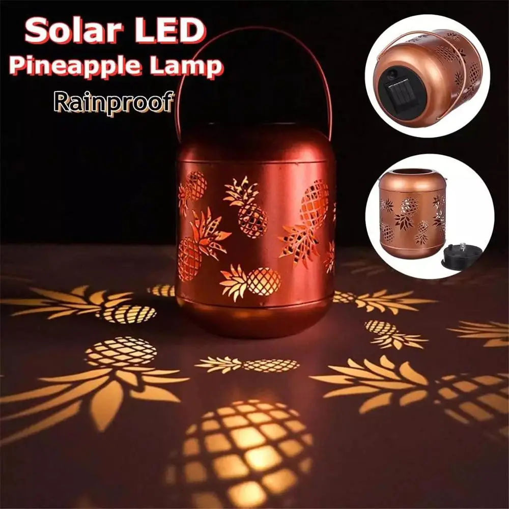 JLAPRIR светильник ING винтажный подвесной солнечный s ананас декоративный наружный