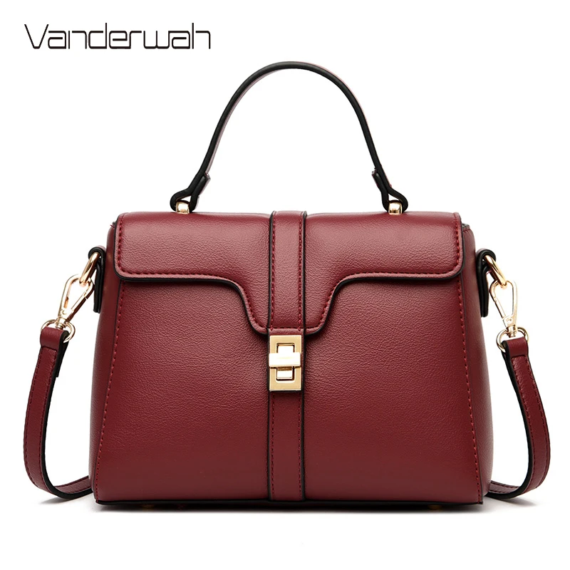 Мягкие ПУ кожаные повседневные сумки через плечо для женщин 2020 роскошные женские