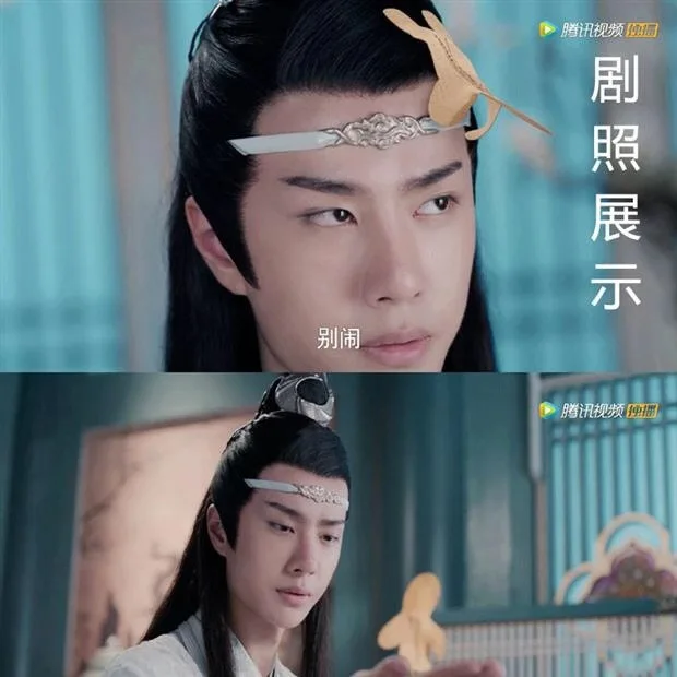 Чэнь Qingling Wei Wuxian Untamed с маленьким бумажным человеком брелок акриловый кулон Xiao War paper люди не делают проблем