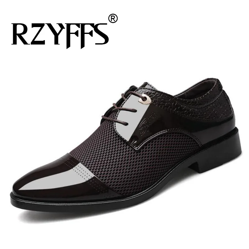 

New Arrival Men Formal Slip On Shoes Pu Leather Flat Shoes sapato social masculino Male Business Shoes A53-16