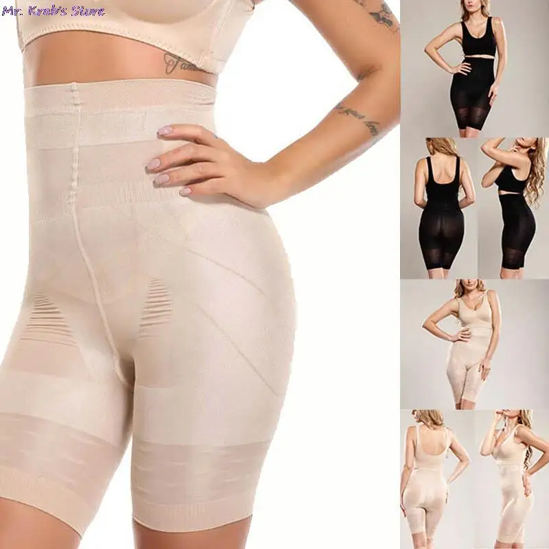 

Сексуальные Шейперы под грудью, Корректирующее белье для похудения, высокая талия, контроль живота, формирователь тела, шорты для похудения...