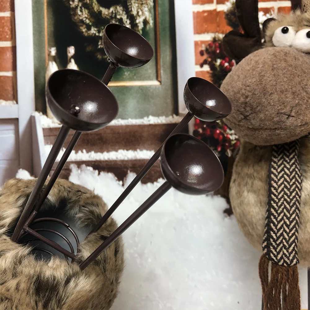 Оленевая кукла выдвижная стоящая игрушка рождественские плюшевые украшения