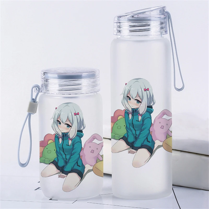1 шт. портативная стеклянная бутылка для воды Eromanga Sensei аниме Izumi Sagiri чашка