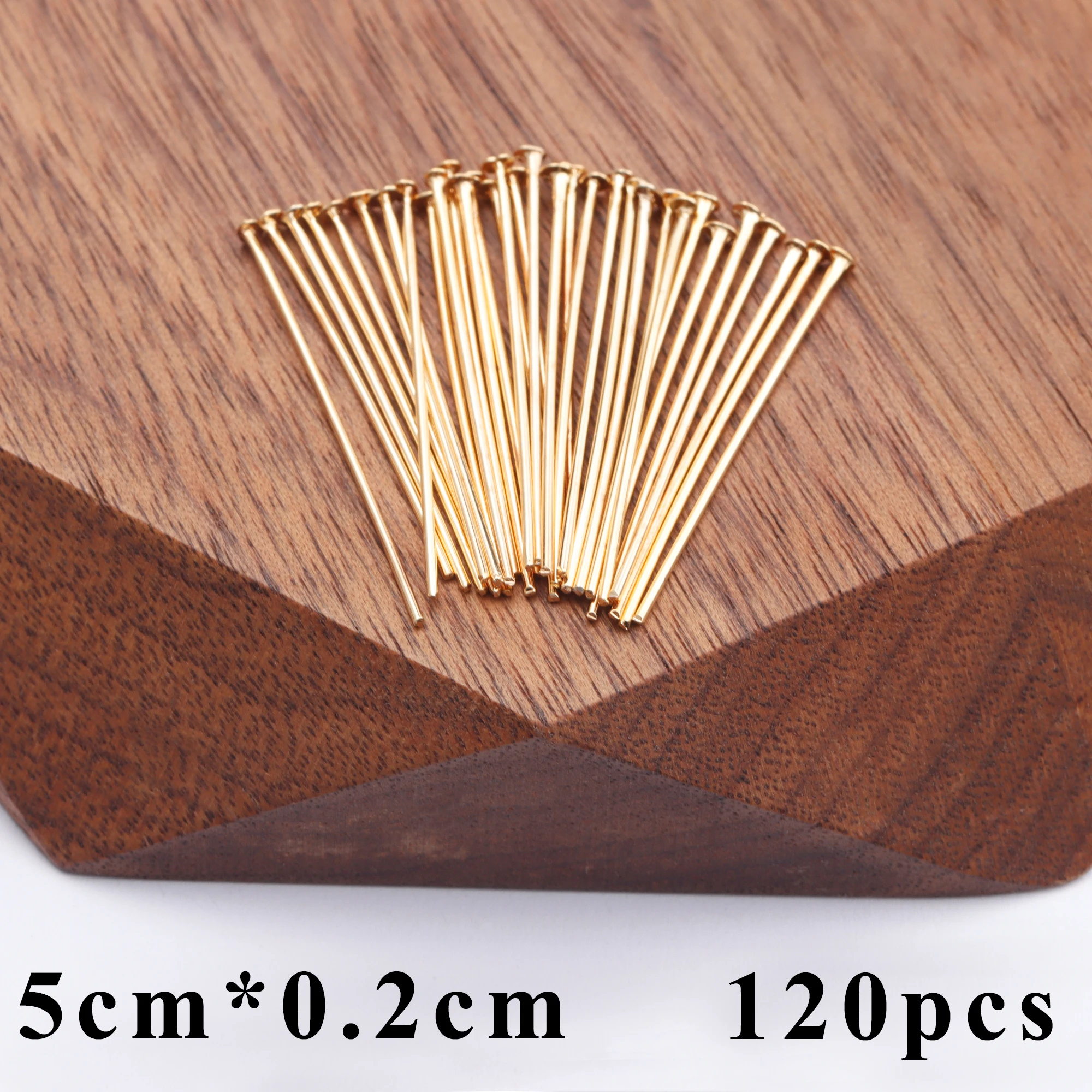 

GUFEATHER M793,jewelry accessories,needle,18k gold plated,0.3 microns,nickel free,jewelry making,diy accessories,20g/lot