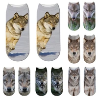 novelty 3d printed animal socks funny dog women summer sports breathable low ankle socks cotton happy holiday gift socks %d0%bd%d0%be%d1%81%d0%ba%d0%b8