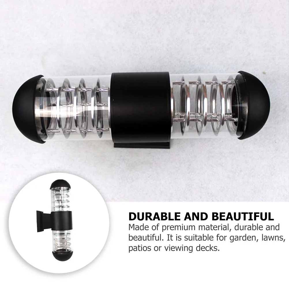 

1Pc Garden Light Decorative Lamp Outdoor Wall Lamp Double-end Wall Light for Garden Decor Villa Outdoor