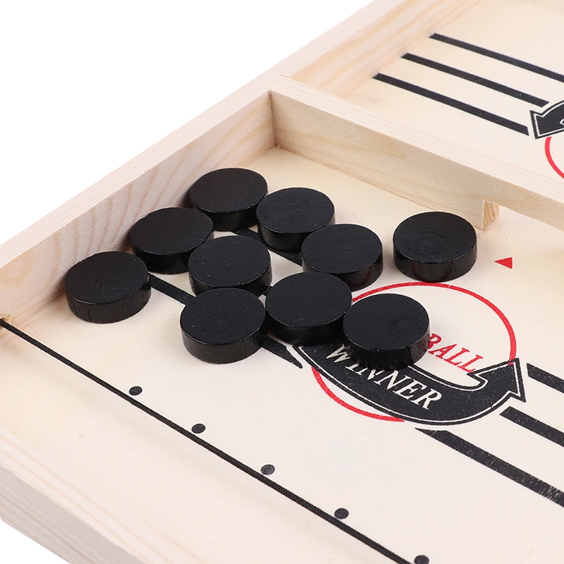 HOT SALE Parent-child Interactive Game Table Desktop Fast Sling Puck Game Paced SlingPuck Winner Board Family Games Toys