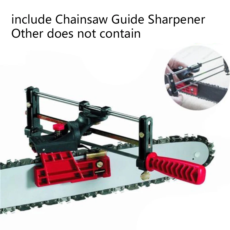 Универсальный инструмент для заточки пилы направляющая цепной брусок металла +