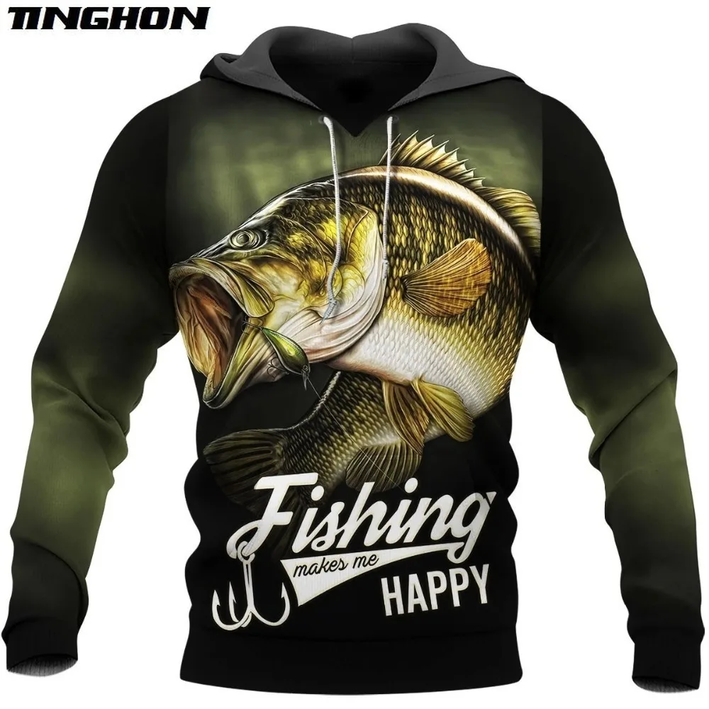 XS-7XL Новый карп рыбалка с модным животным Рыбалка искусство Harajuku Повседневный