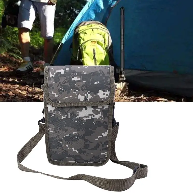 

Metal Detector Bag Camo Oxford Waist Shoulder Belt Pouch Good Luck Gold Nugget Bags For Metal Detecting R9UC